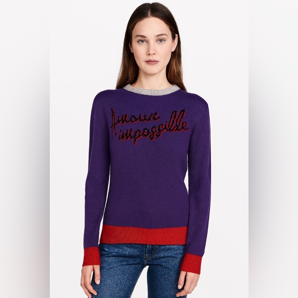 PINKO Amour Impossible cashmere wool blend size S